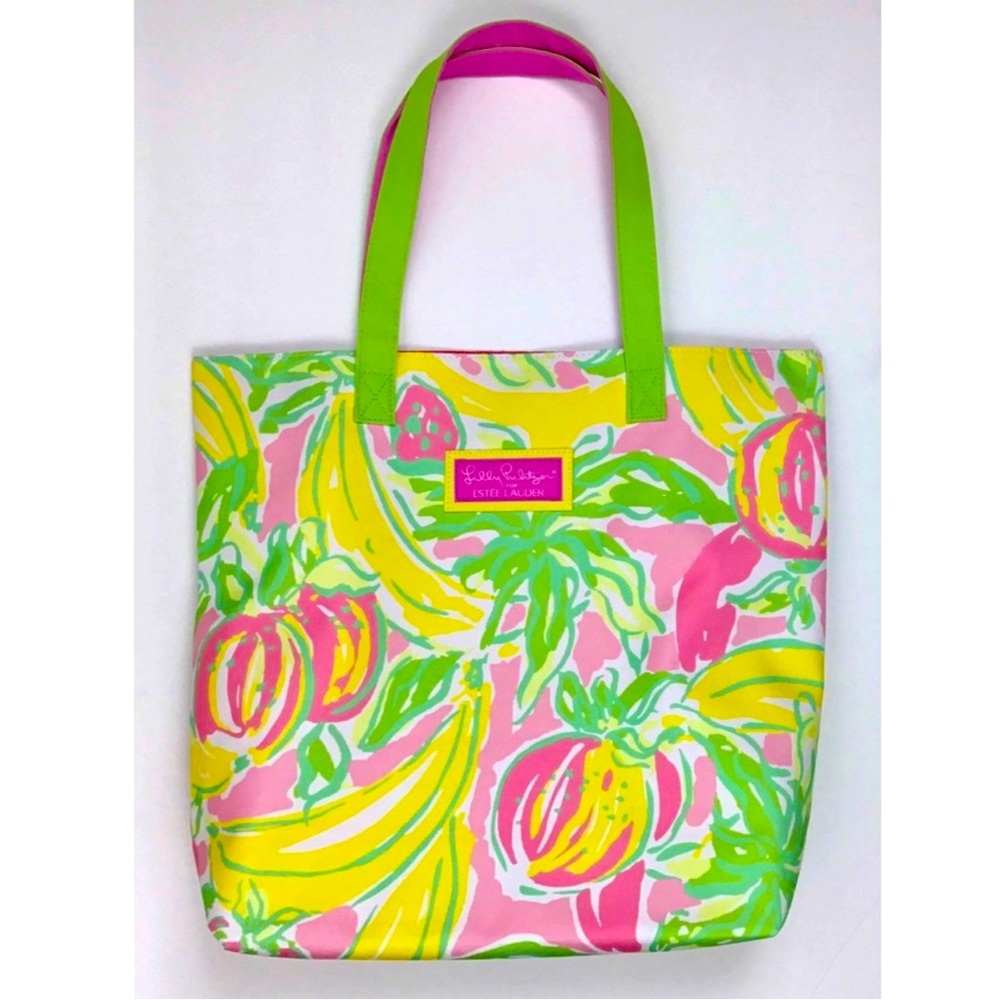 🆕CUTE! BRAND NEW LILLY PULITZER FLORAL TOTE BAG!😍